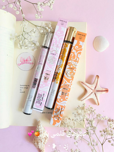 عطر قلمی یارا در دو رایحه صورتی و نارنجی ۳۵ میل